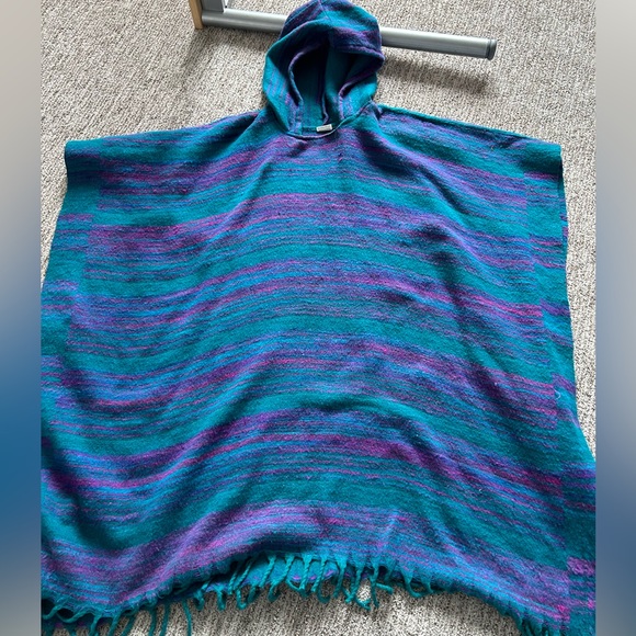 PONCHO MULTICOLOR - Picture 1 of 2